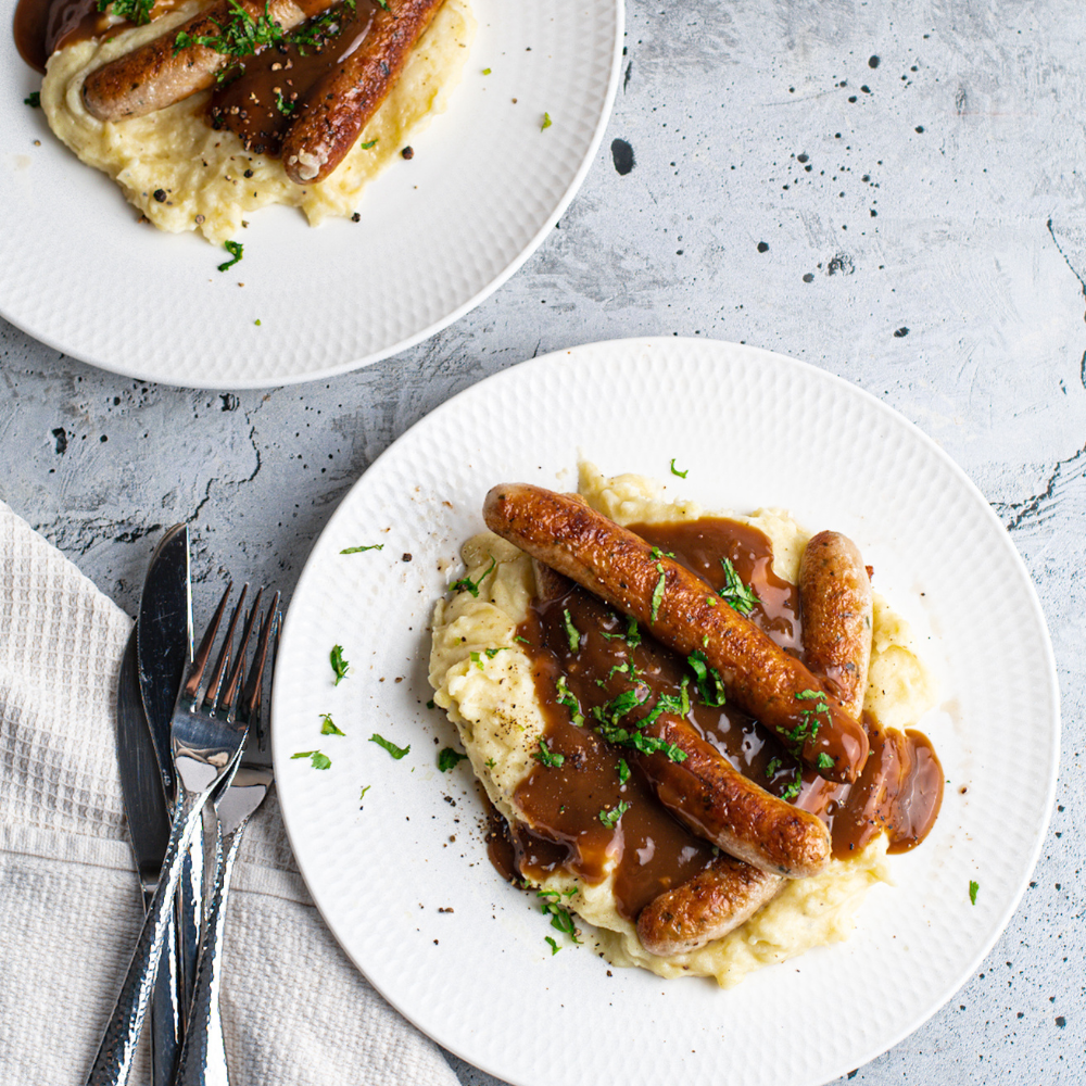 Recipe : Bangers and Mash &ndash; Hudson Meats