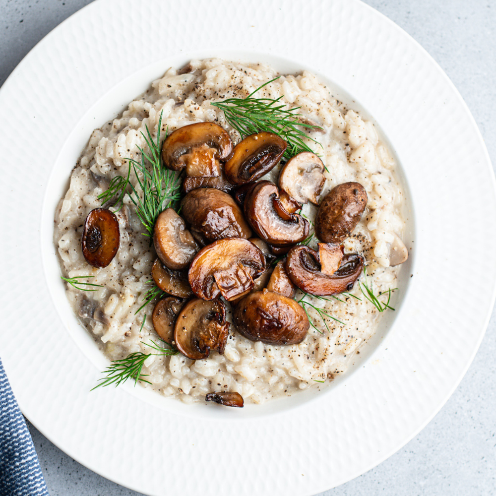 Recipe Mushroom & Truffle Risotto Hudson Meats