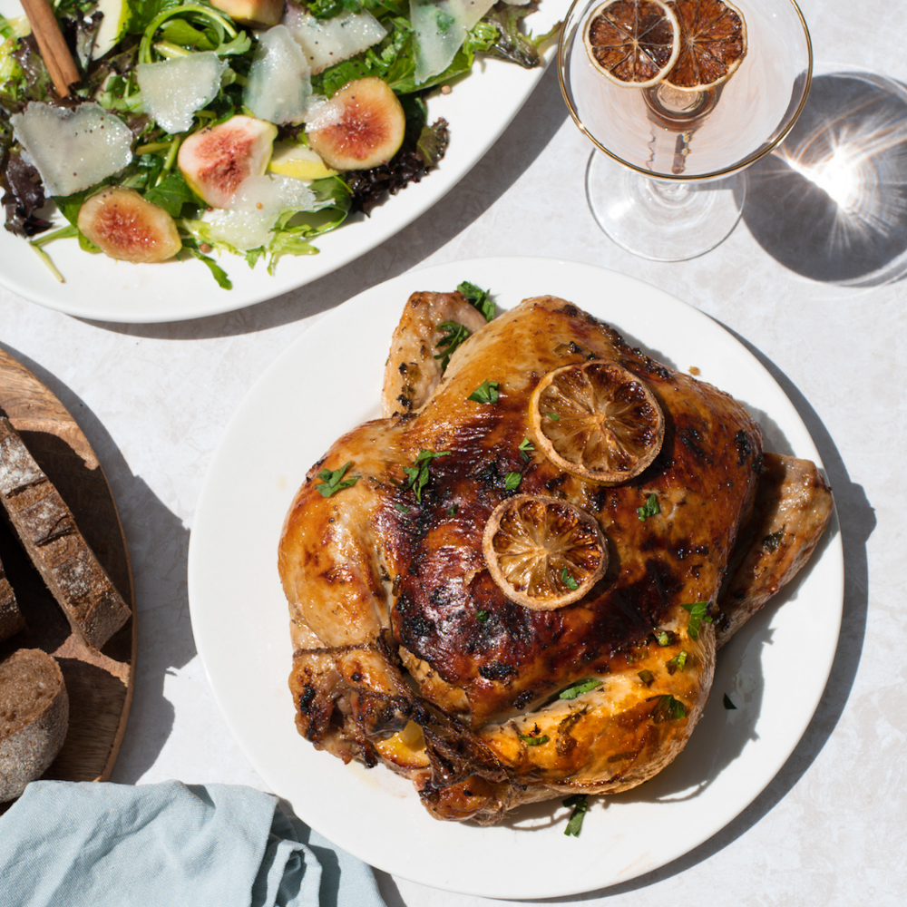 Recipe : Roast Saskia Beer Chicken with Lemon & Oregano – Hudson Meats