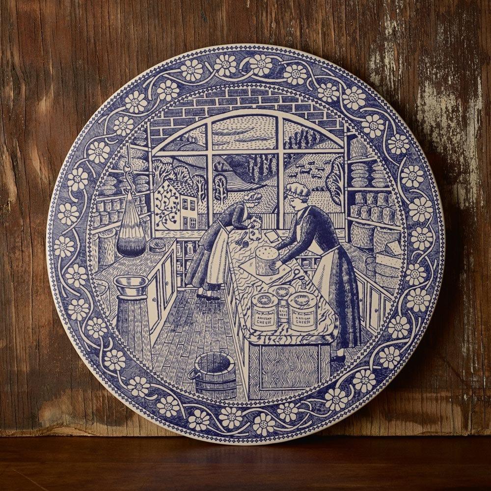 Ceramic Platter for Cheese