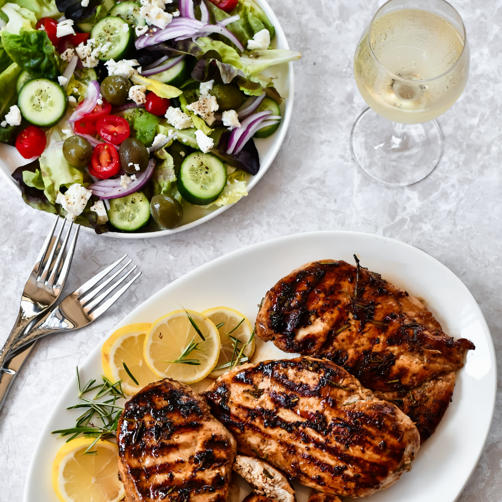 Recipe : Grilled chicken breast with rosemary & lemon