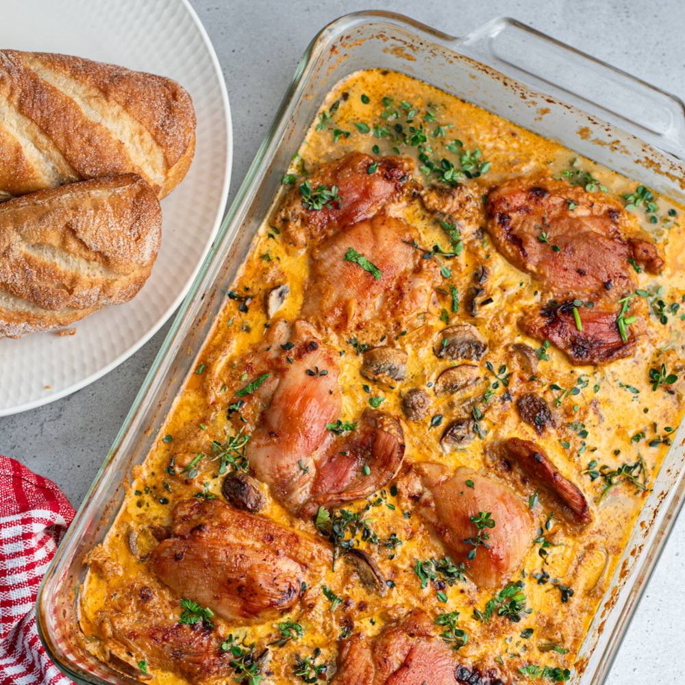 Recipe : Chicken & Leek Casserole