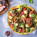 Recipe : Lamb Rump Pizza with Pesto