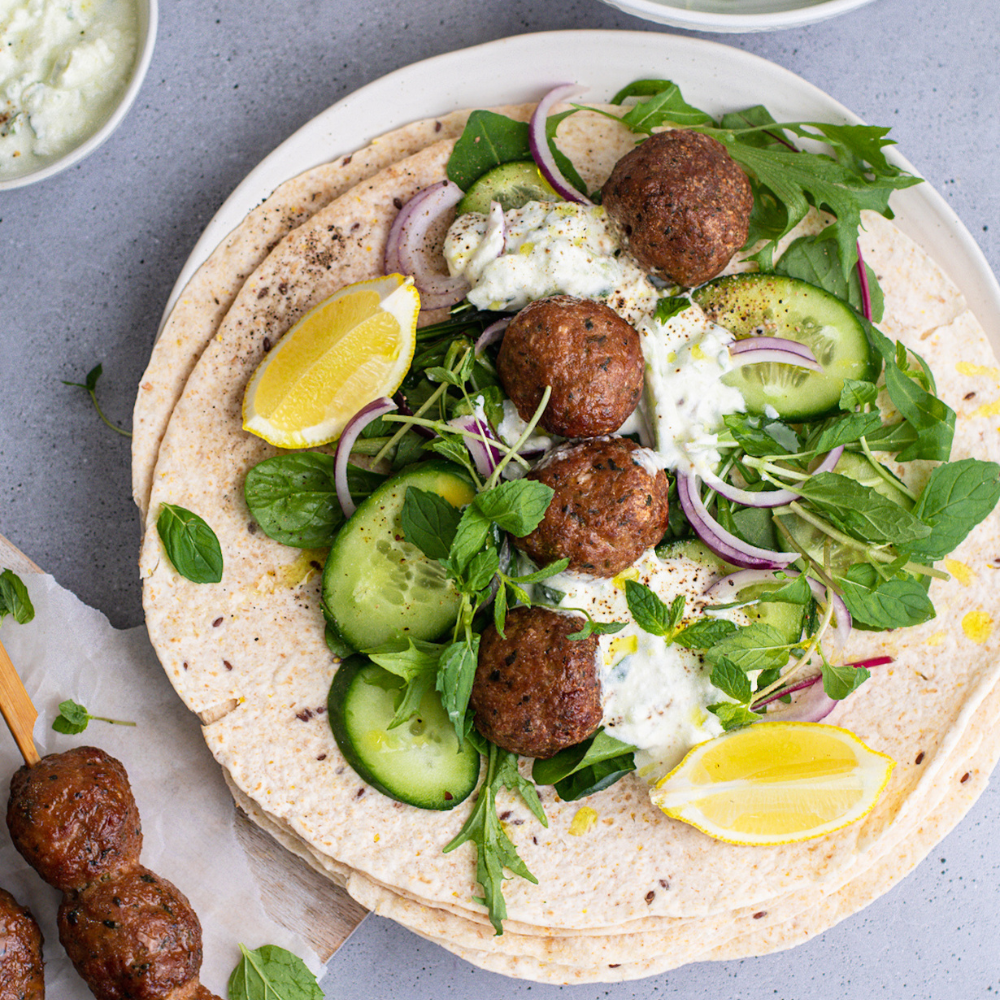 Recipe : Lamb Kofta Wraps