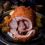Recipe : Rolled Pork Loin Stuffed with Prunes and Walnuts