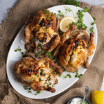 Recipe : Spatchcock with Ricotta, Lemon & Thyme