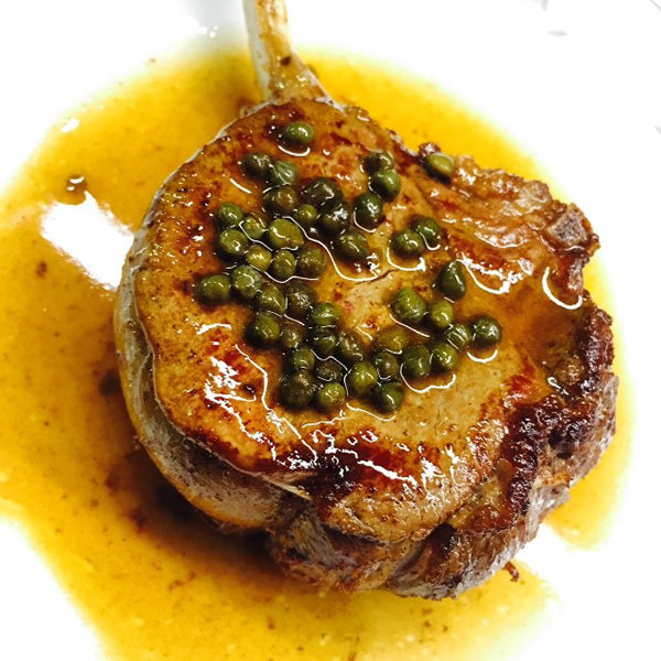 Recipe : Veal Cutlets with Capers and Lemon