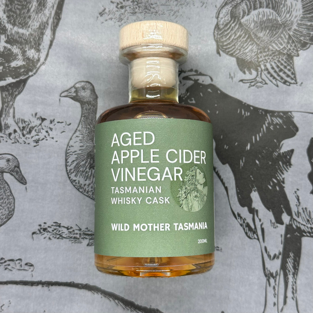 Aged Apple Cider Vinegar Whiskey Cask | Wild Mother of Tasmania