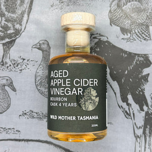Aged Apple Cider Vinegar Bourbon Cask | Wild Mother of Tasmania