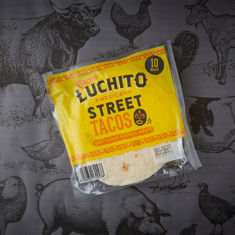 Gran Luchito Street Tacos Soft Tortilla Wraps